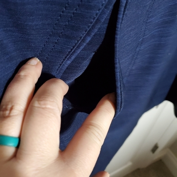 Tahari cowl neck sucba material feel dress - Picture 3 of 11